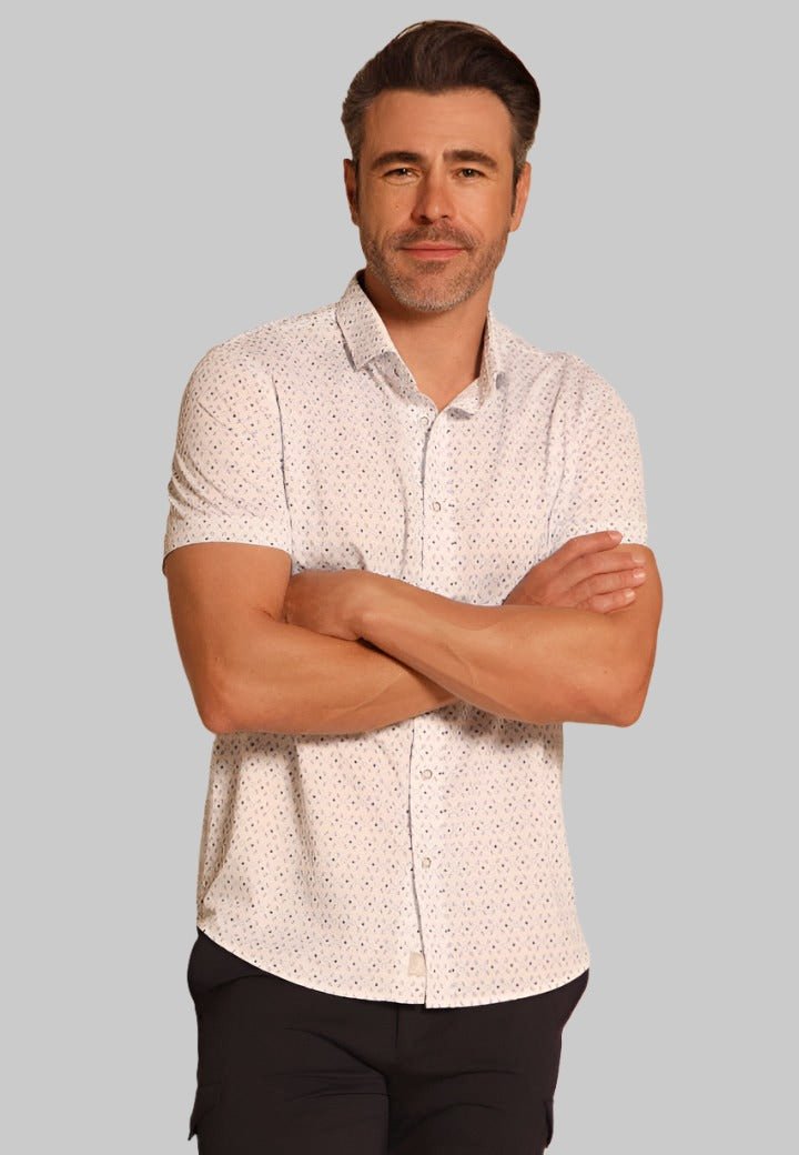 Loose Leaf Short Sleeve Tech Shirt - BUKI - Banebrook Collections
