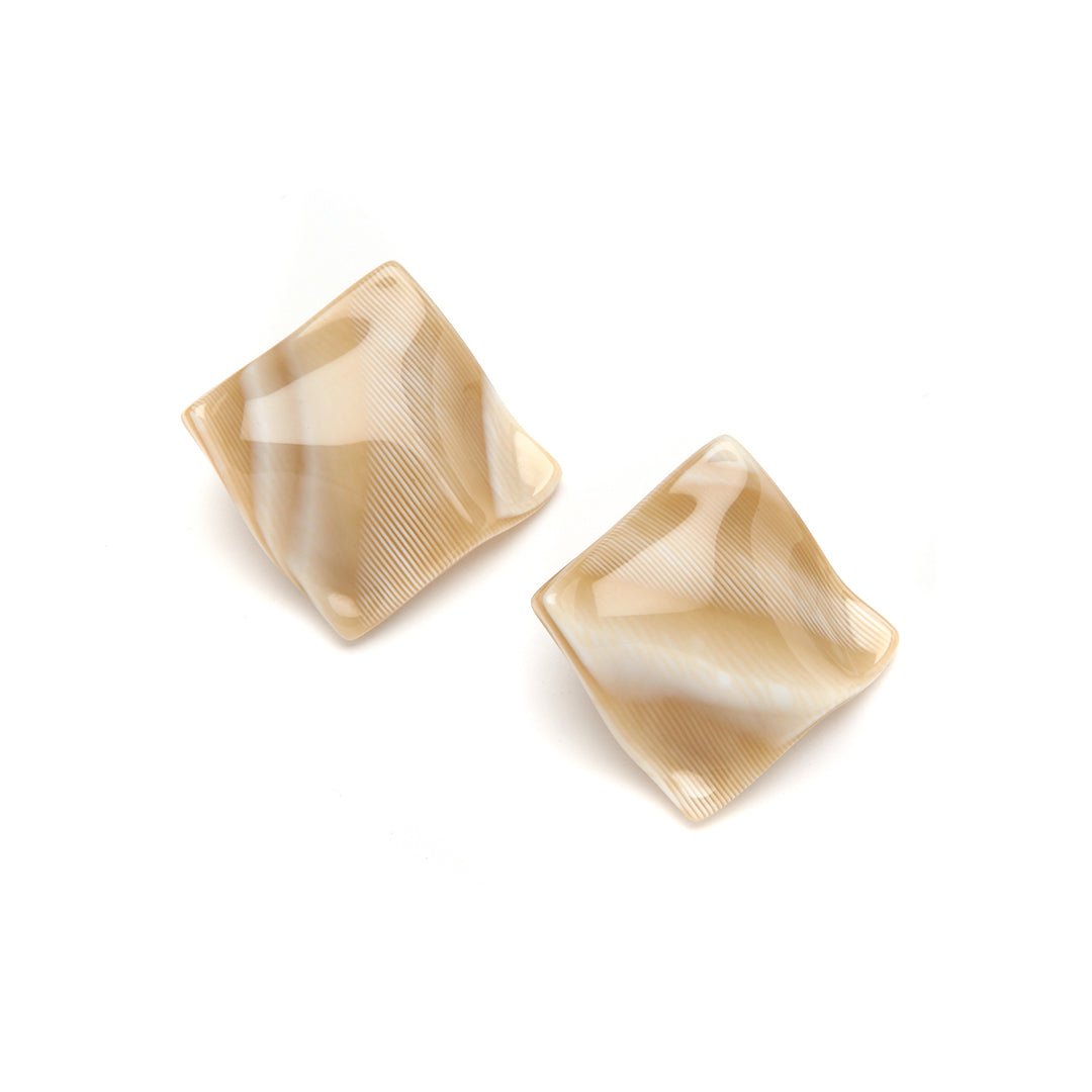 Mara Earring Camel - PONO - Banebrook Collections