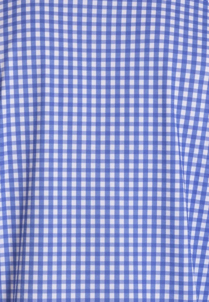 Mauro Long Sleeve Check Tech Shirt - BUKI - Banebrook Collections