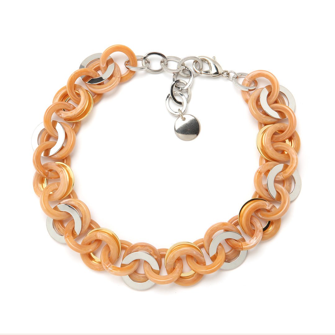 Mini Sea Chain Necklace Toffee - PONO - Banebrook Collections