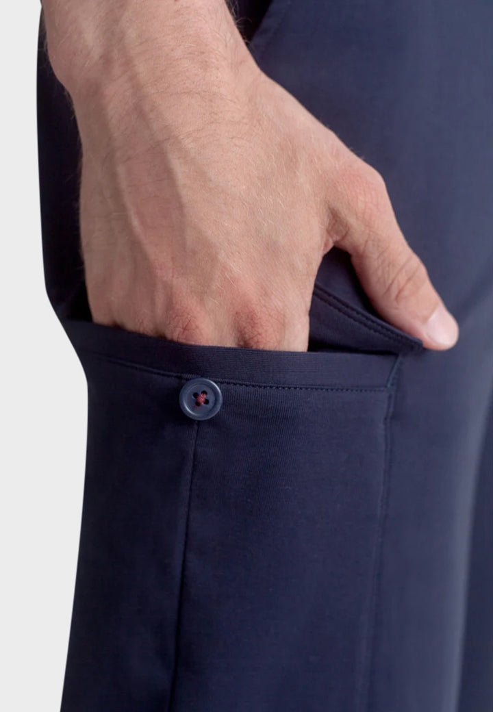 Venture Cargo Pants Navy - BUKI - Banebrook Collections