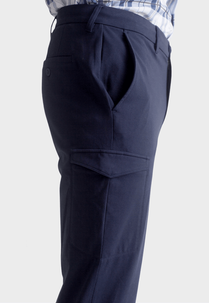 Venture Cargo Pants Navy - BUKI - Banebrook Collections