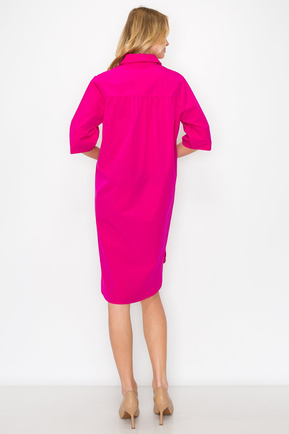 Wendi Woven Tunic Dress - JOH APPAREL - Banebrook Collections