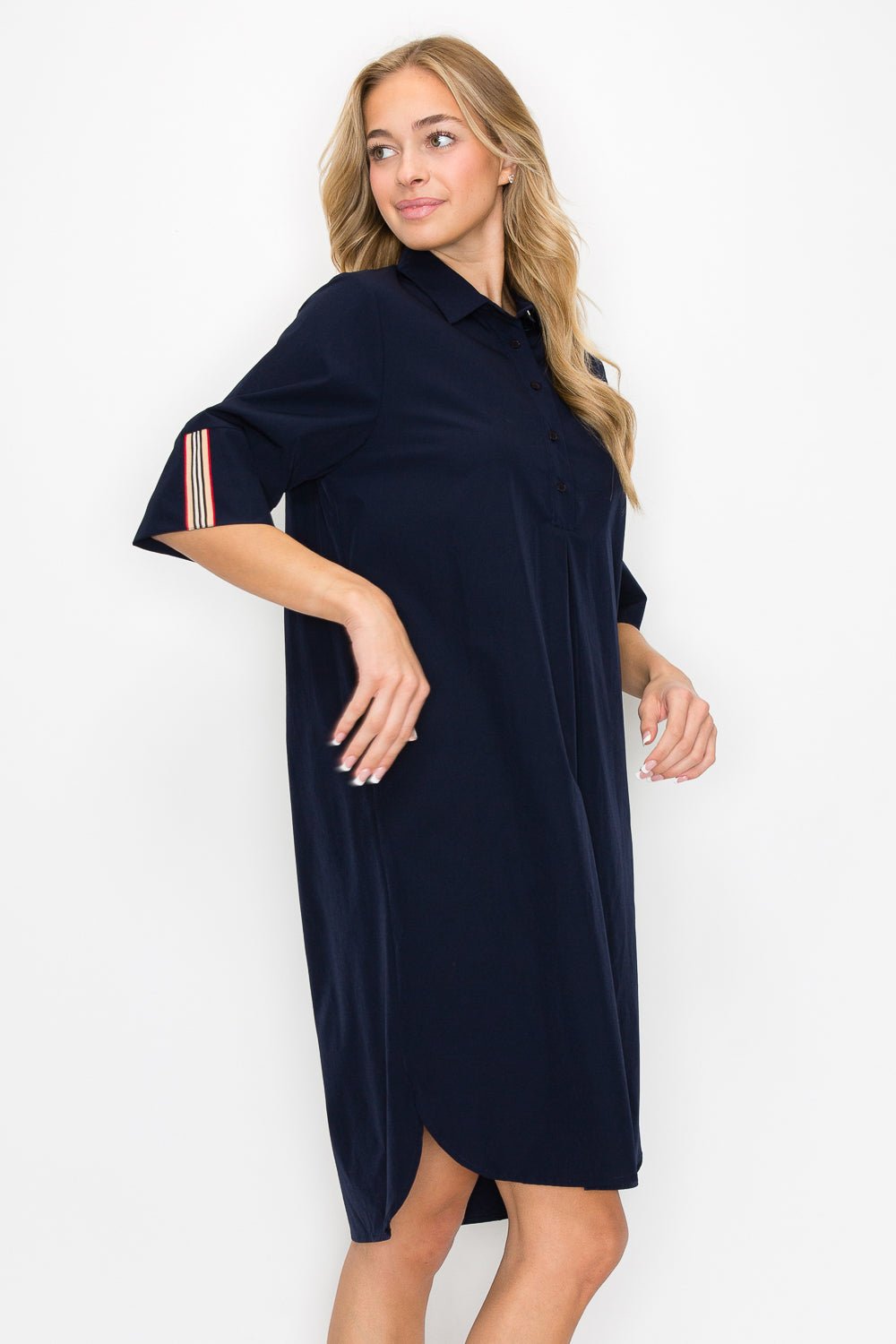 Wendi Woven Tunic Dress - JOH APPAREL - Banebrook Collections