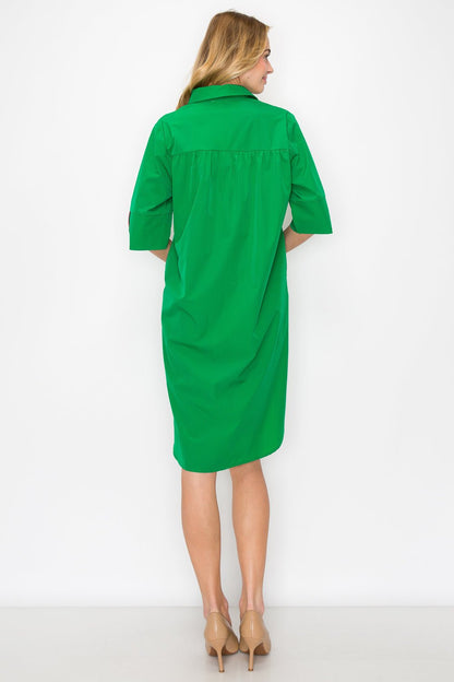 Wendi Woven Tunic Dress - JOH APPAREL - Banebrook Collections