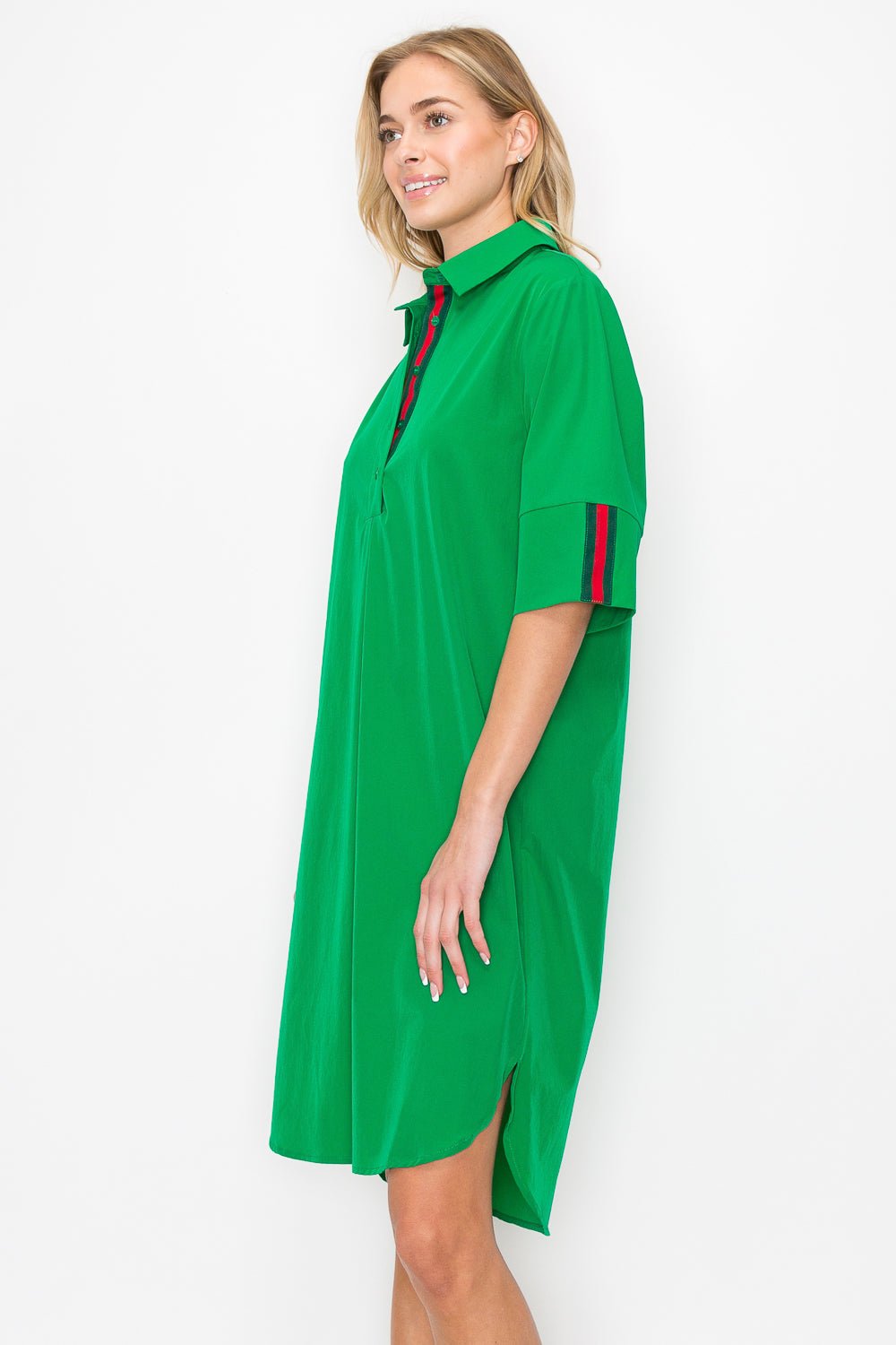 Wendi Woven Tunic Dress - JOH APPAREL - Banebrook Collections