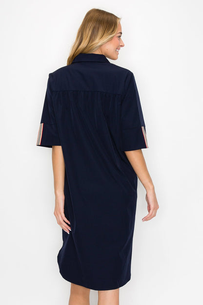 Wendi Woven Tunic Dress - JOH APPAREL - Banebrook Collections