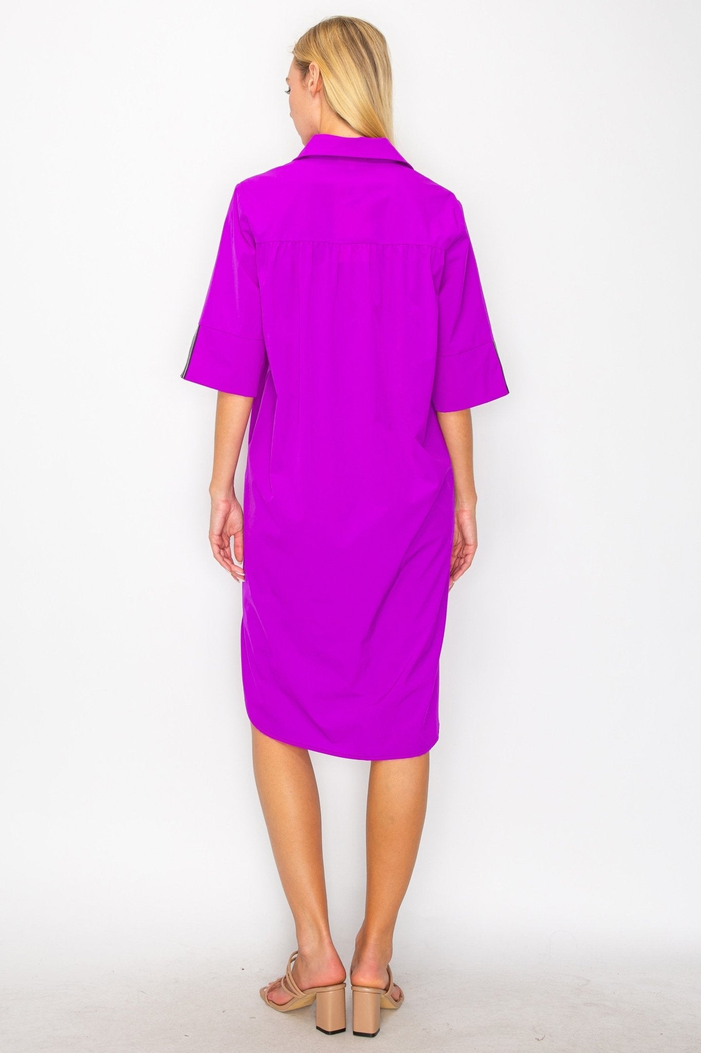 Wendi Woven Tunic Dress - JOH APPAREL - Banebrook Collections